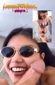 น้องแอม เจอฝรั่งควยเท่าแขน แล้วชักว่าวแตกใส่แก้วไวน์ให้กิน